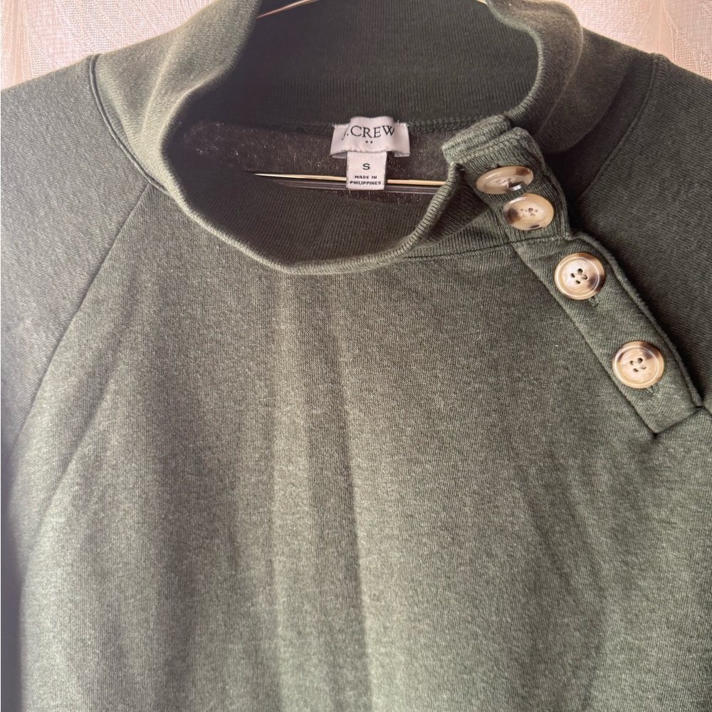 J. Crew Olive Knit Top